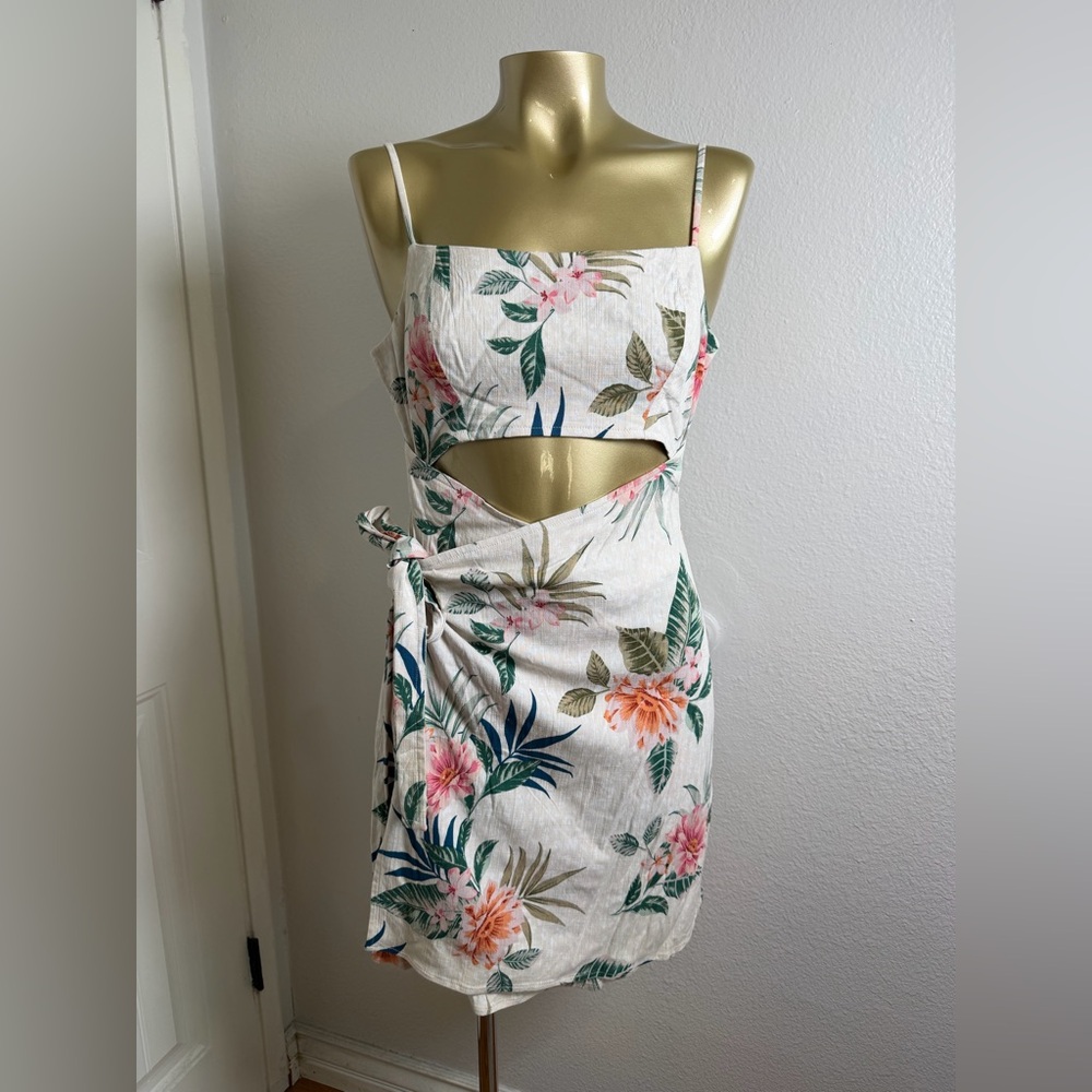Guess Keely Wrap Cutout Dress 6